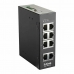 Szafka przełącznikowa Switch D-Link DIS-100E-8W RJ45 x 8 Czarny