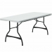 Mesa Dobrável Lifetime Branco Retangular Aço Plástico 182 x 76 x 73,5 cm