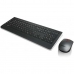 Clavier et souris sans fil Lenovo 4X30H56823 Espagnol Qwerty