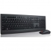 Tastatur med Trådløs Mus Lenovo 4X30H56823 Spansk Qwerty