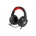 Auricular con Micrófono Gaming Natec NSG-1609 Negro Rojo