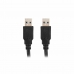 Cable USB Lanberg CA-USBA-30CU-0018-BK 1,8 m Negro