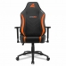 Gaming-stol Sharkoon SKILLER SGS20 Orange Sort Sort/Orange