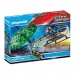 Playset  City Action Police helicopter: Parachute Chase Playmobil 70569 19 pcs (19 pcs)