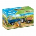 Játék Jármű Szett Playmobil 71249 42 Darabok Traktor