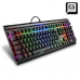 Gamer Billentyűzet Sharkoon SKILLER SGK60 RGB Fekete Spanyol Qwerty