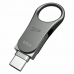 Ključ USB Silicon Power SP064GBUC3C80V1S 64 GB Črna titan Srebro 64 GB