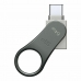 Memoria USB Silicon Power SP064GBUC3C80V1S 64 GB Negro titanio Plata 64 GB