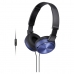 Hoofdtelefoon met Hoofdband Sony MDRZX310APL.CE7 Blauw