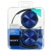 Hoofdtelefoon met Hoofdband Sony MDRZX310APL.CE7 Blauw