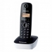 Telefono Senza Fili Panasonic KX-TG1611SPW Nero/Bianco Bianco Ambra