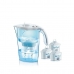 Carafă Filtrantă LAICA Bi-Flux J9047WS Pack Filtre x 3 Transparent polipropilenă (2,3 L)