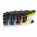 Cartuccia ad Inchiostro Originale Brother LC424VAL Multicolore Nero/Ciano/Magenta/Giallo