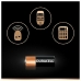 Batterie Alcaline DURACELL Security MN21 MN21 12V 1.5W (2 pcs)