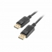 DisplayPort-kabel Lanberg CA-DPDP-10CC-0018-BK Sort 1 m 1,8 m 4K Ultra HD