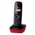 Telefono Senza Fili Panasonic KXTG1611SPR Rosso Ambra Nero/Rosso Rosso/Nero