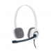 Auriculares con Micrófono Logitech 981-000350 Blanco Negro (1 unidad)