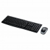 Tastatură și Mouse Fără Fir Logitech MK270 Negru Spaniolă Qwerty Spaniolă