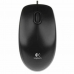 Egér Logitech B100 Fekete Monokróm