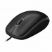 Mouse Logitech B100 Black Monochrome