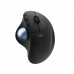 Ергономична оптична мишка Logitech ERGO M575 Черен Сив