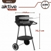 Kulgrill med hjul Aktive Textilene 42 x 76,5 cm Sort