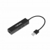 Hub USB Natec Dragonfly Crna (1 kom.)