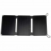 Fotovoltaisk solcellepanel Denon Foldbar Sort