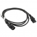 Cable Alimentación CPU - Monitor Lanberg CA-C13E-10CC-0018-BK Negro 1,8 m