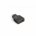 Micro HDMI-HDMI Adapter Lanberg AD-0015-BK Must