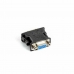 Adapter VGA naar DVI Lanberg AD-0012-BK Zwart