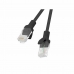 Kabel Sieciowy Sztywny UTP Kategoria 6 Lanberg PCU6-10CC-0100-BK Czarny 1 m