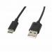 Câble USB A vers USB C Lanberg CA-USBO-10CC-0018-BK Noir 1,8 m