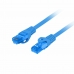 Cable de Red Rígido UTP Categoría 6 Lanberg PCF6A-10CC-0100-B Azul 1 m