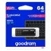 USB стик GoodRam UME3 Черен 64 GB