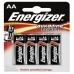 Alkalické Batérie Energizer 90080 AA LR6 1,5 V 1.5 V (4 kusov)