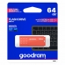 Memorie USB GoodRam UME3 Portocaliu 64 GB (1 Unități)