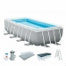 Piscina Desmontable Intex Prism Frame 10.874 l Gris 488 x 244 x 107 cm