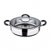 Casseruola con coperchio Masterpro Acciaio inossidabile AISI 304 (3,8 L) 28 x 7 cm