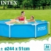 Piscina Smontabile Intex 28205NP 244 x 51 x 244 cm 1828 L