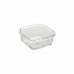 Set Lunchboxen Bergner Q4052 Vierkant Borosilicaatglas (3 pcs)