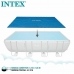 Cubrepiscinas Intex Frame Solar Rectangular 378 x 186 cm