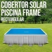 Svømmebassengovertrekk Intex Frame Solar Rektangulær 378 x 186 cm