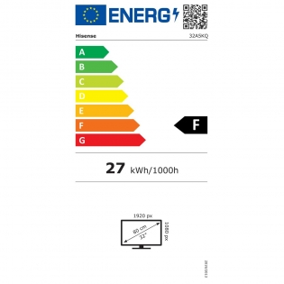 SMART TV Hisense 50 QLED 4K 50E77KQ negro