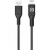 USB - Lightning kaapeli Celly PL2MUSBLIGHT 2 m Musta