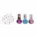 Conjunto Nail Art Frozen verniz de unhas (4 pcs)