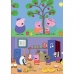 2 kirakós szett   Peppa Pig Cosy corner         28 x 20 cm 48 Darabok