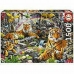 Puzzle Educa Radious jungle 1500 Dijelovi