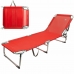 Chaise de plage Colorbaby Rouge 188 x 58 x 30 cm