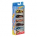 Set mit 5 Autos Hot Wheels 1806 Bunt Orange